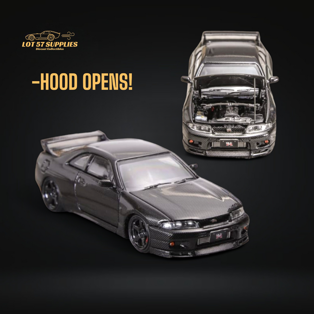 Focal Horizon Nissan Skyline GT-R R33 Black 1:64