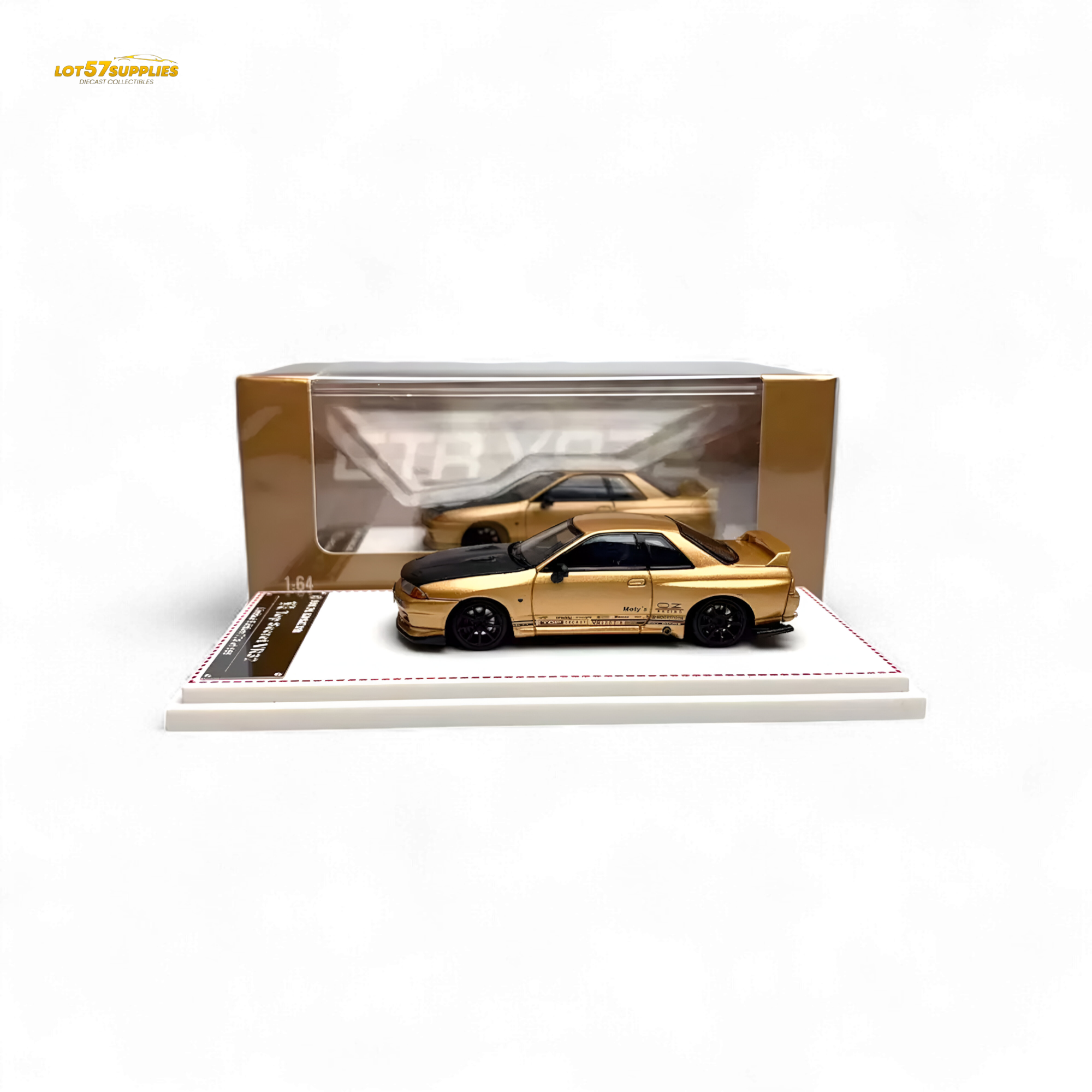 Focal Horizon Nissan Skyline GT-R R32 Top Secret Gold 1:64
