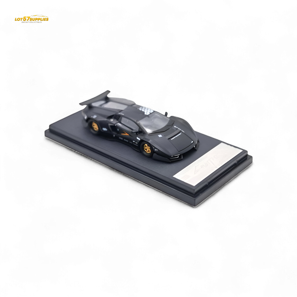 TimeMicro Countach Black 1:64