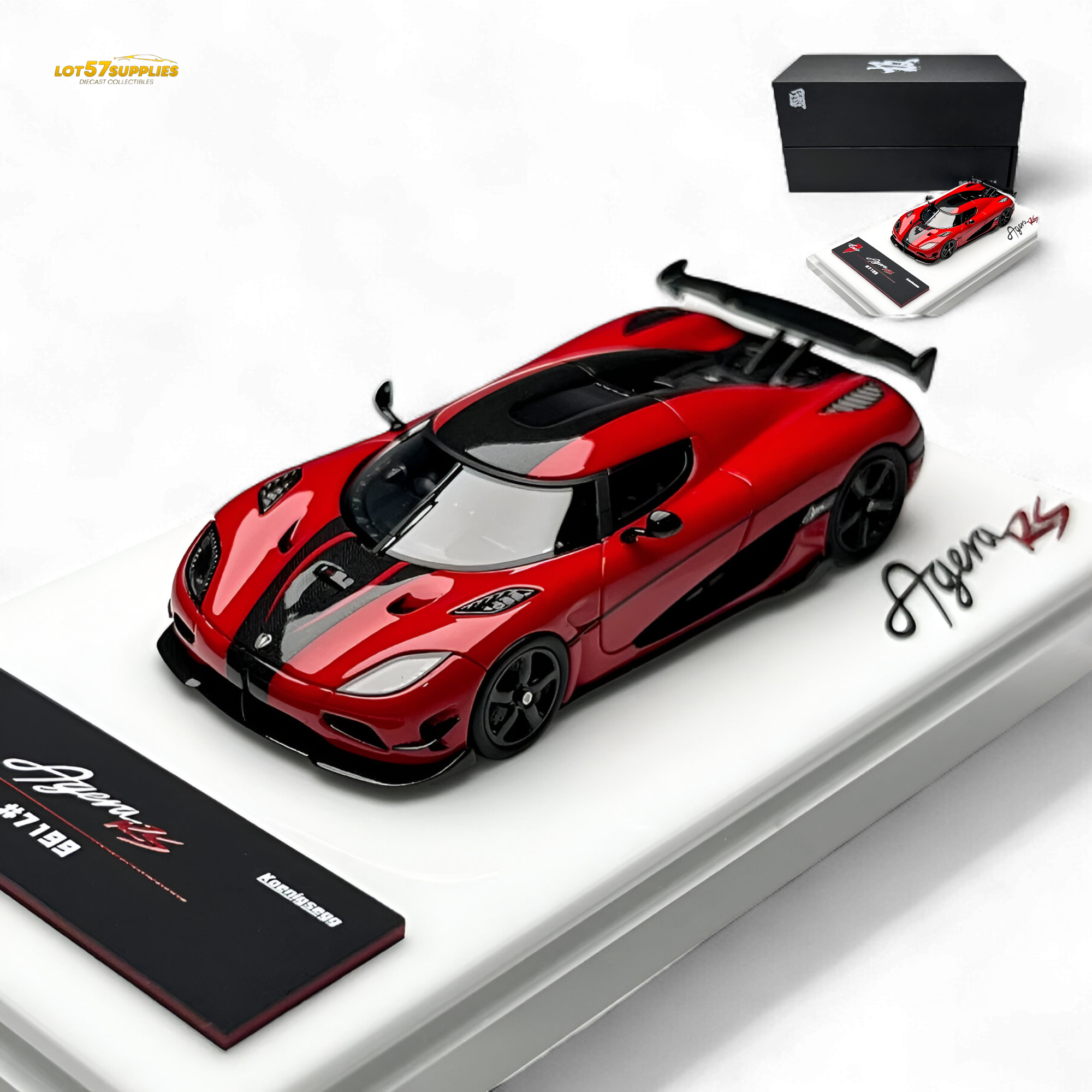 Guo Ji Agera RS Red 1:64