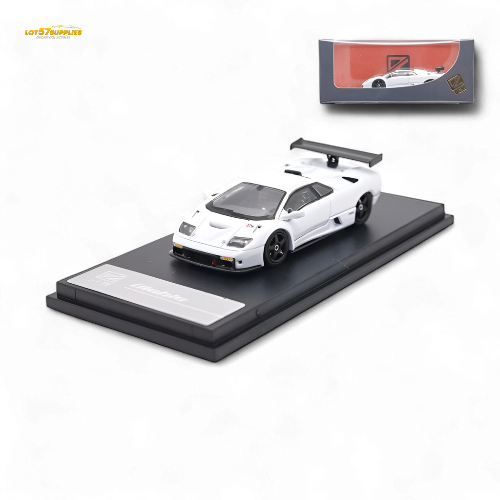 DCM Lamborghini Diablo GT-R White 1:64