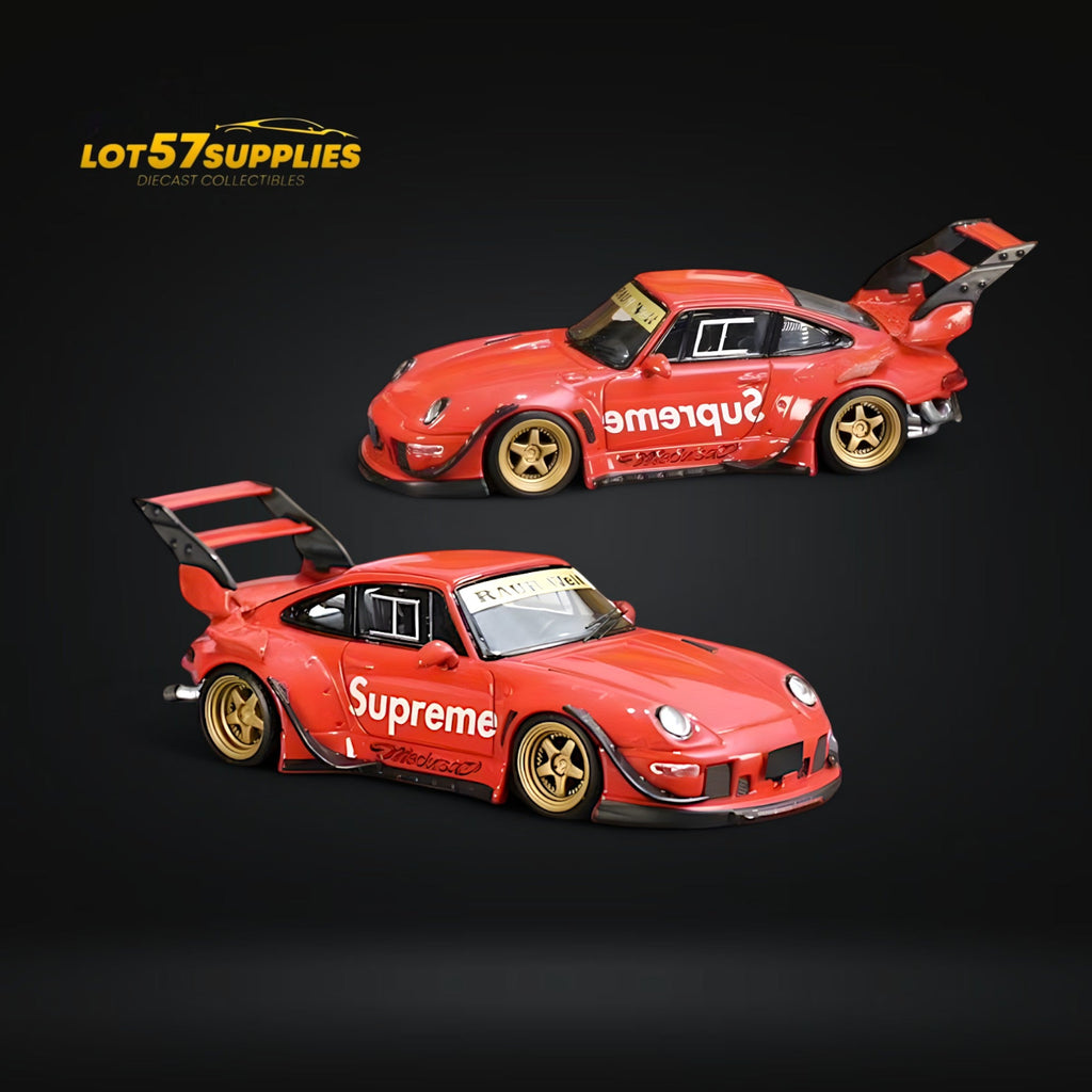 Street Weapon Porsche RWB 993 High Wing 1:64