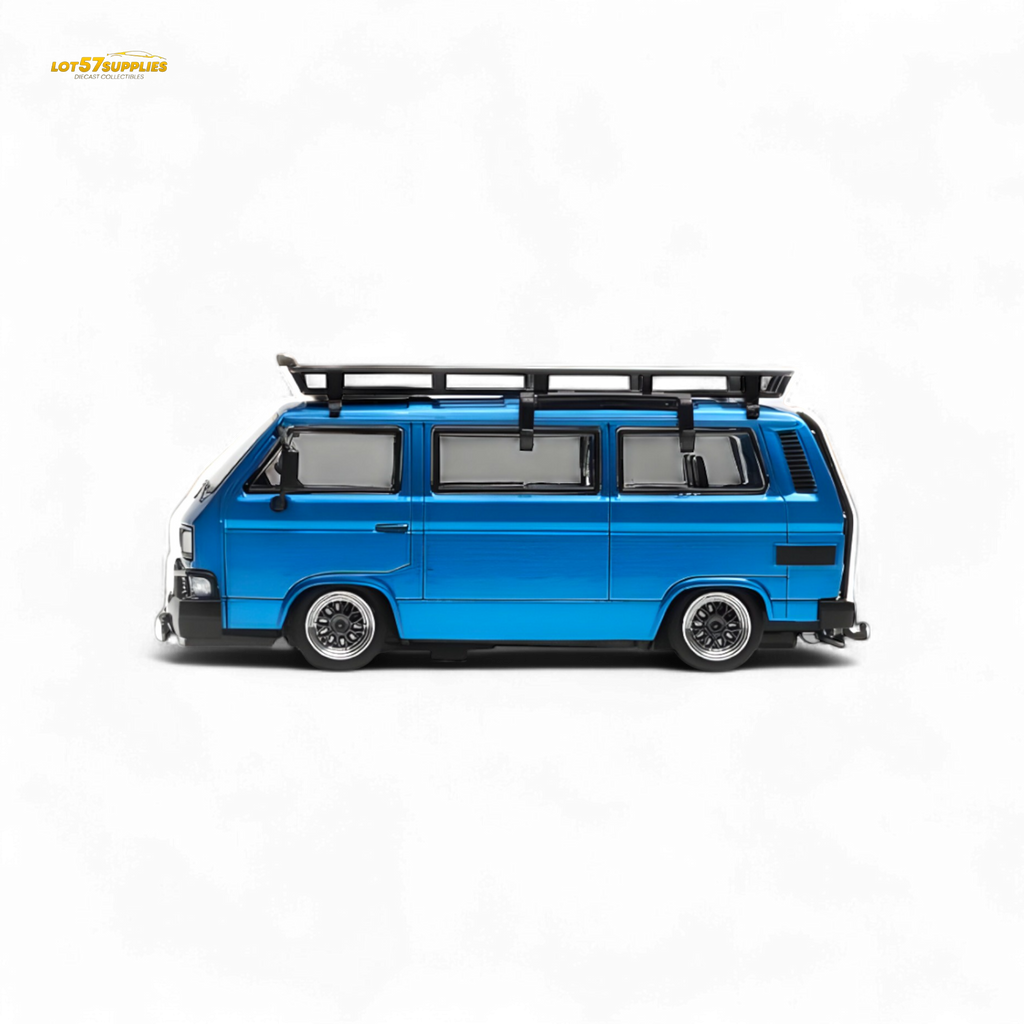 Mortal VW T3 Lowrider Blue 1:64