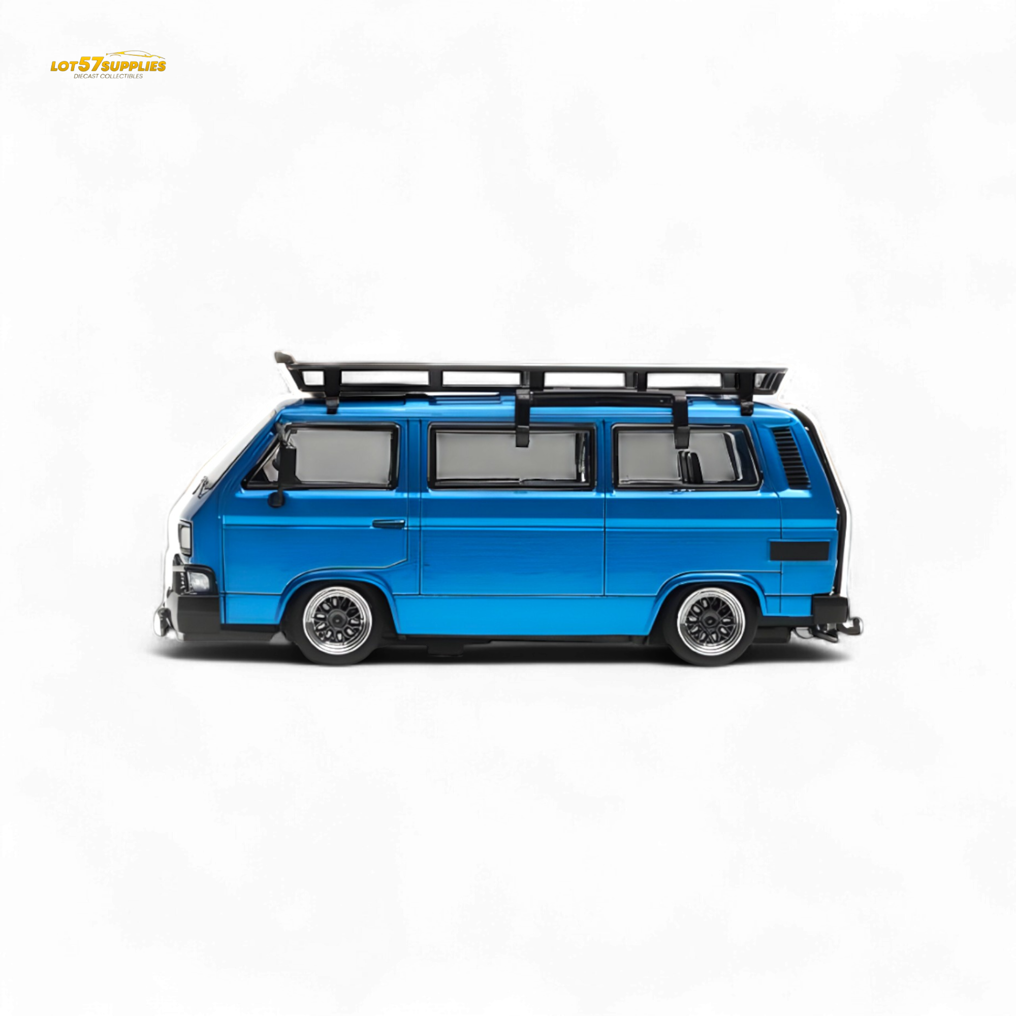 Mortal VW T3 Lowrider Blue 1:64