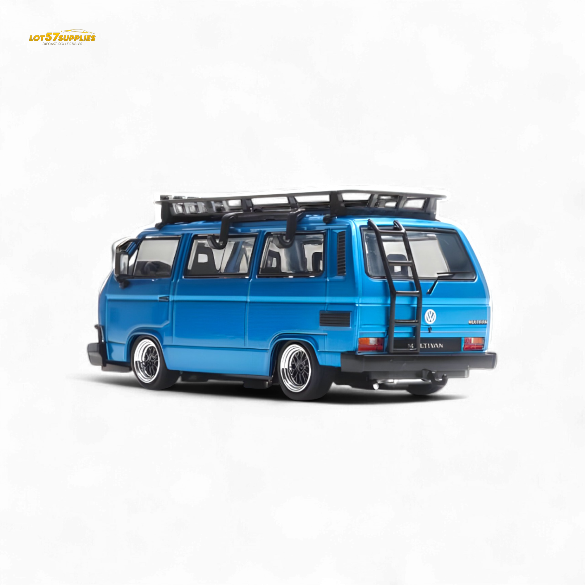 Mortal VW T3 Lowrider Blue 1:64