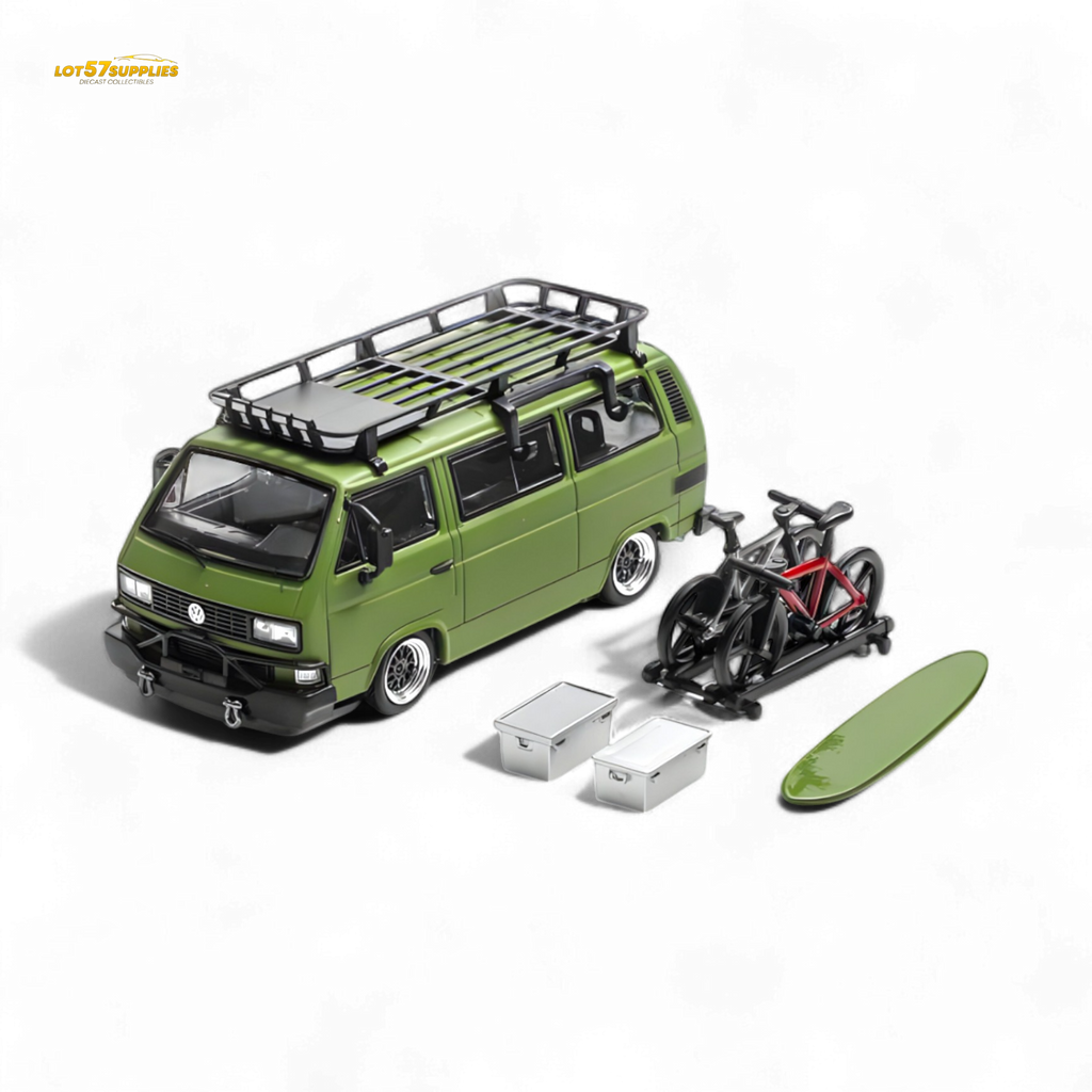 Mortal VW T3 Lowrider Military Green 1:64