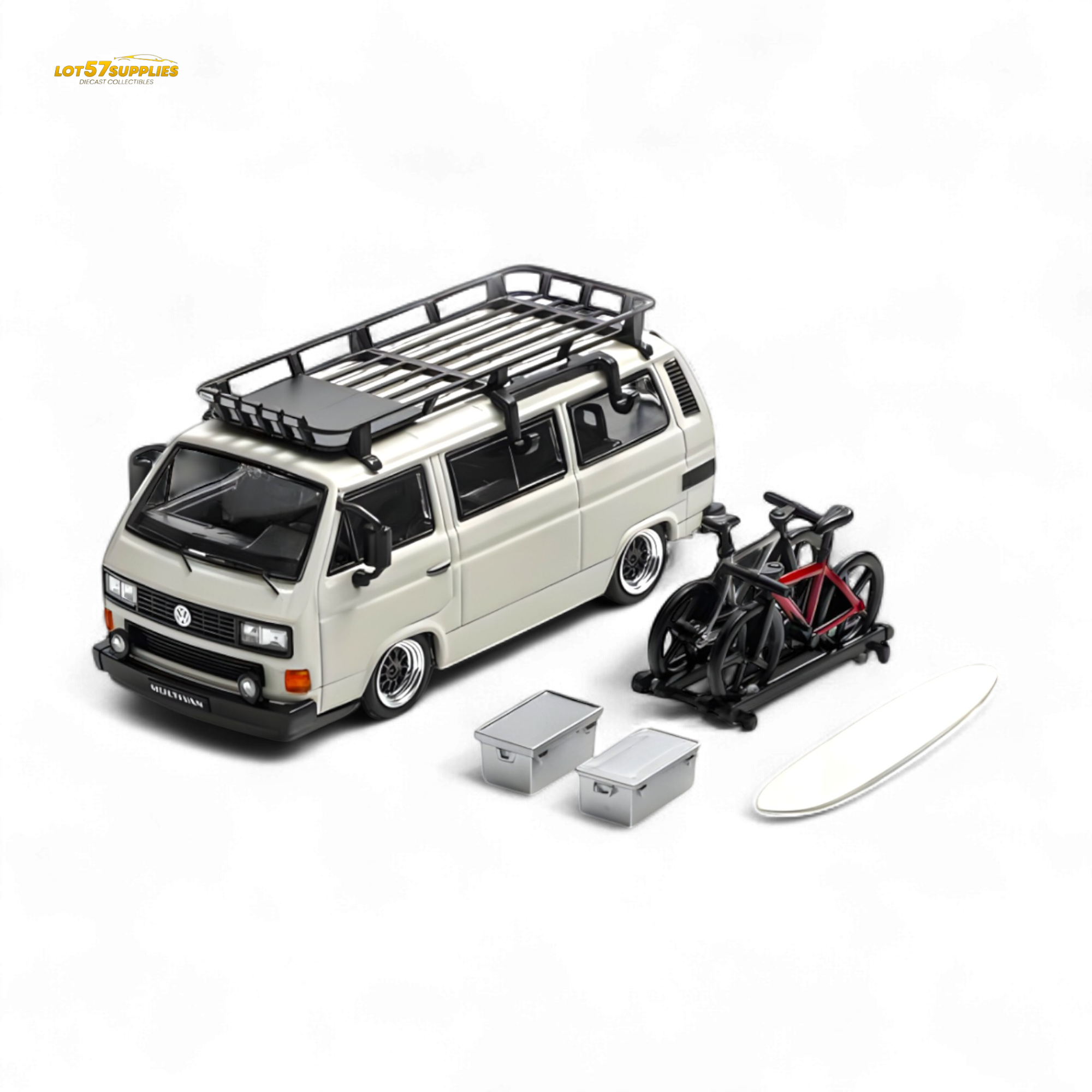 Mortal VW T3 Lowrider White 1:64