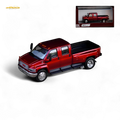 MK Miniatures & GOC GMC Top Kick Pick Up Truck Metallic Red 1:64