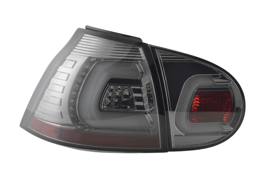 VW Golf 5 Mk5 Chrome Smoked LED Tail Lights (2003-2008)