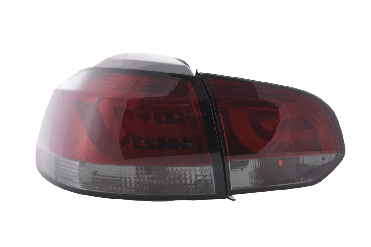 VW Golf Mk6 GTI LED Bar Red/Smoked Tail Lights V1 (2008-2014)