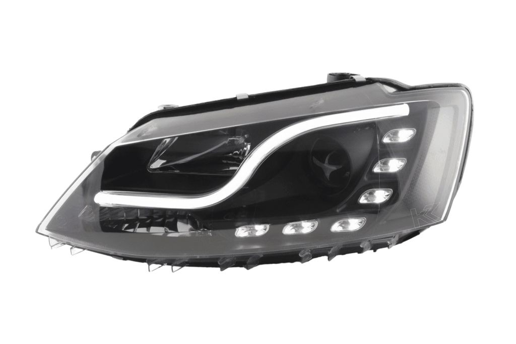 VW Jetta 6 Black JDM Style Headlights (2011-2018)