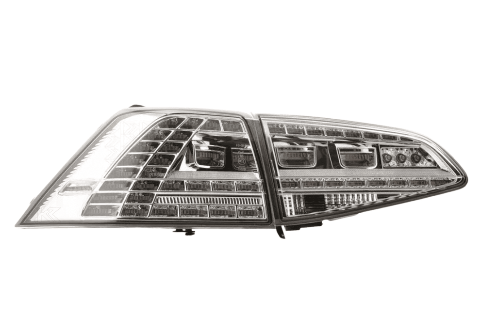 VW MK7 Golf GTI Chrome/Clear LED Tail Lights (2012 - 2017)