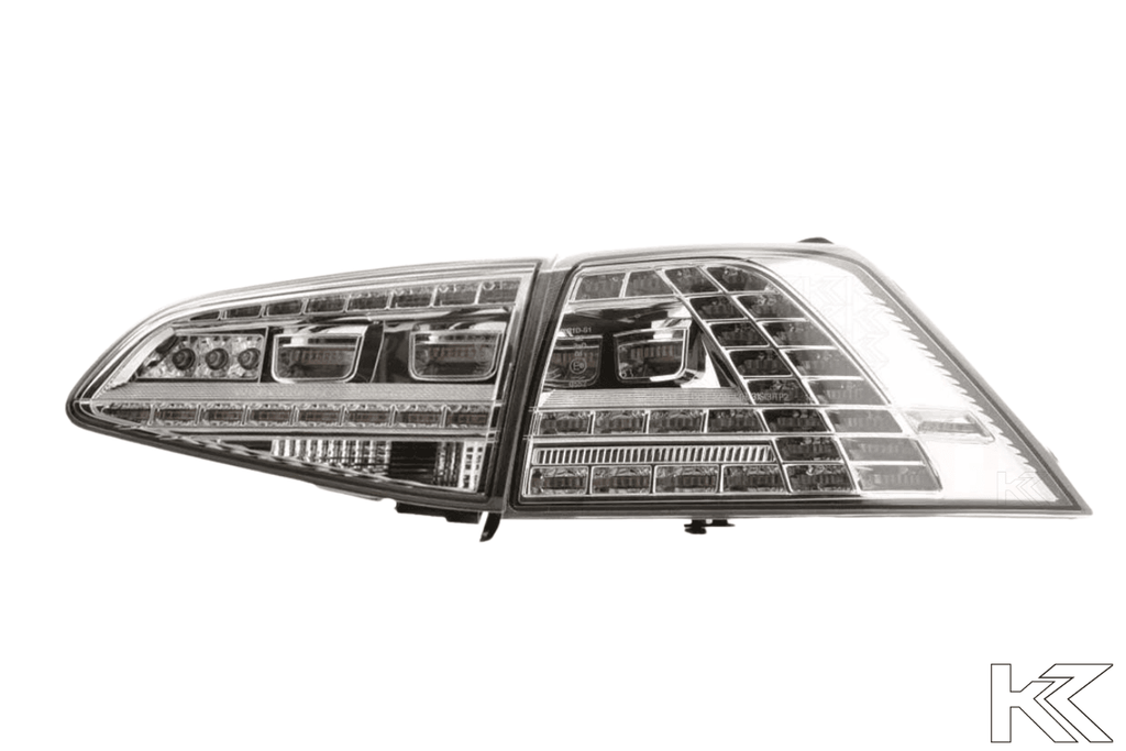 VW MK7 Golf GTI Chrome/Clear LED Tail Lights (2012 - 2017)