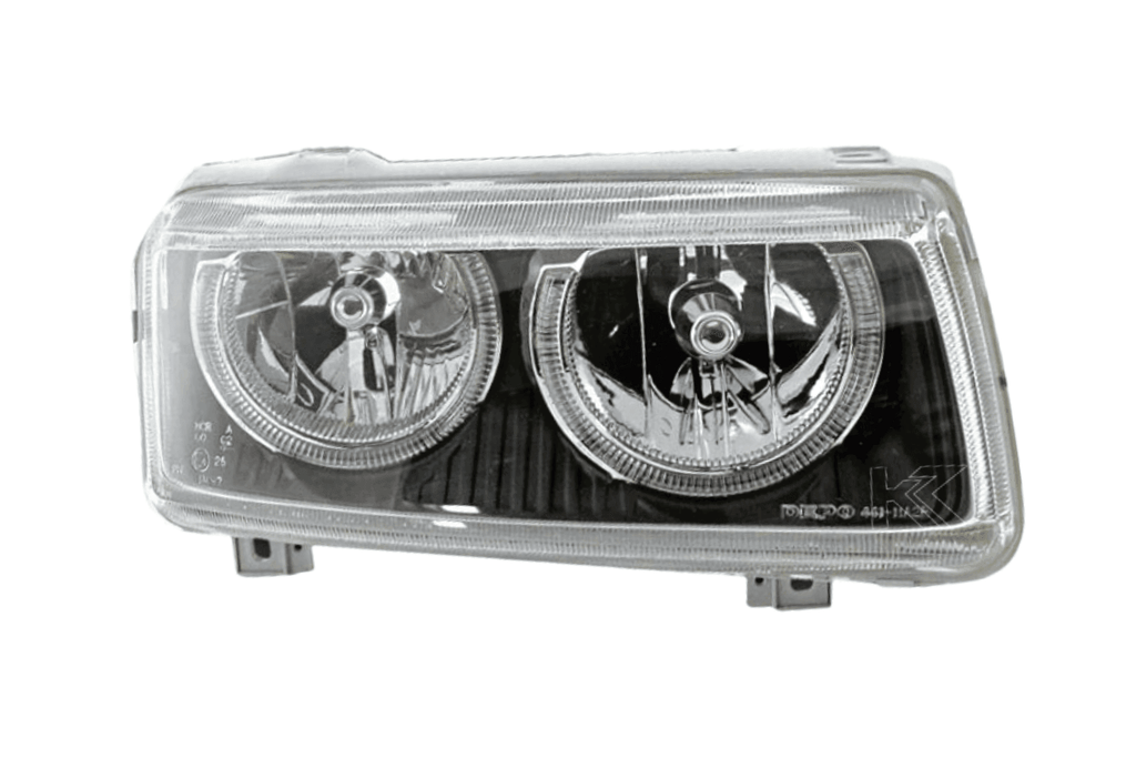 VW Passat B3 type 35i Black Angel Eyes Headlights (1993-1996)