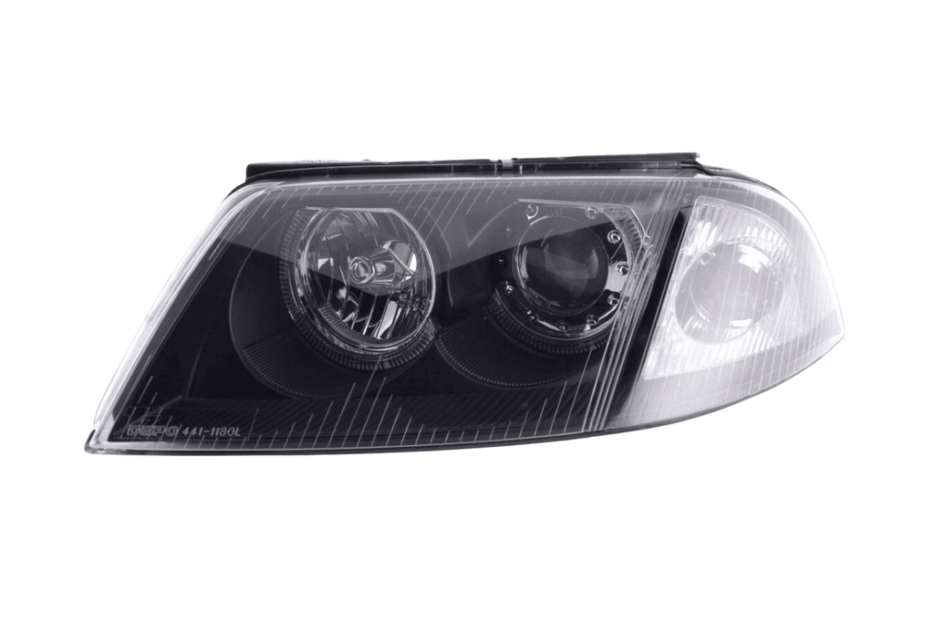 VW Passat B5 3BG Black Angel Eyes Headlights (2000-2005)