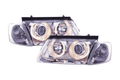 VW Passat B5 Chrome Angel Eye Headlights (1997-2000)