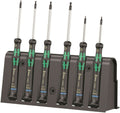 Wera 2052/6 Micro Precision Screwdriver Set With Rack 05118156001