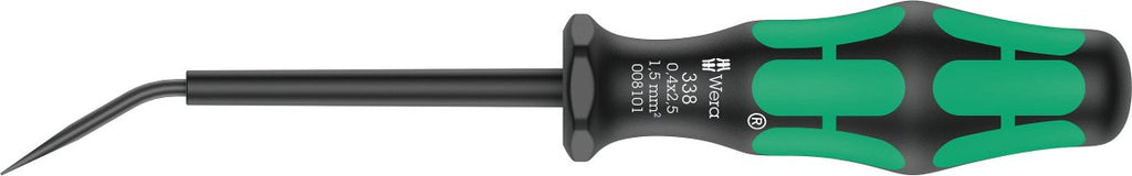 Wera 338 Actuation Tool For Terminal Blocks Spring Cages 0.4 x 2.5mm 05008101001