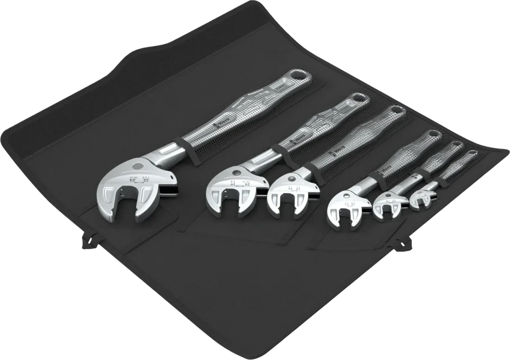 Wera 6004 Joker 6 Set 1 Self-Setting Spanner Set, 6-Piece (05020111001)