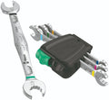 Wera 6005 Joker 4 Set 1 Double Open Ended Wrench Set 4 Pieces Metric 05020314001