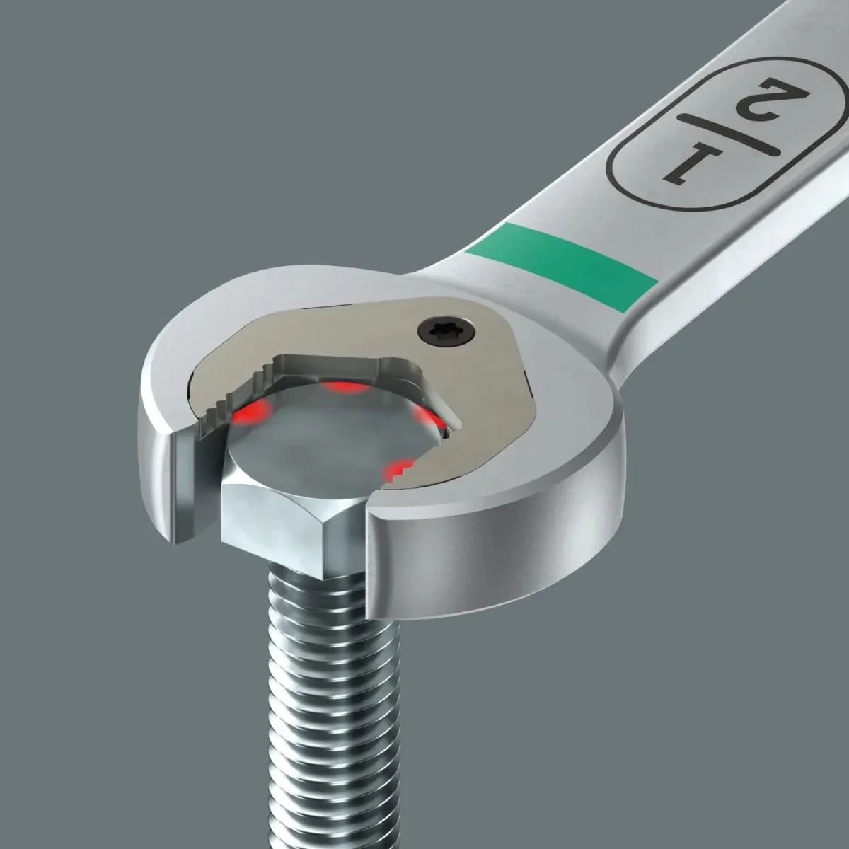 Wera 6007 Joker Imperial 8 Set 1 Ratcheting Combination Wrench Set
