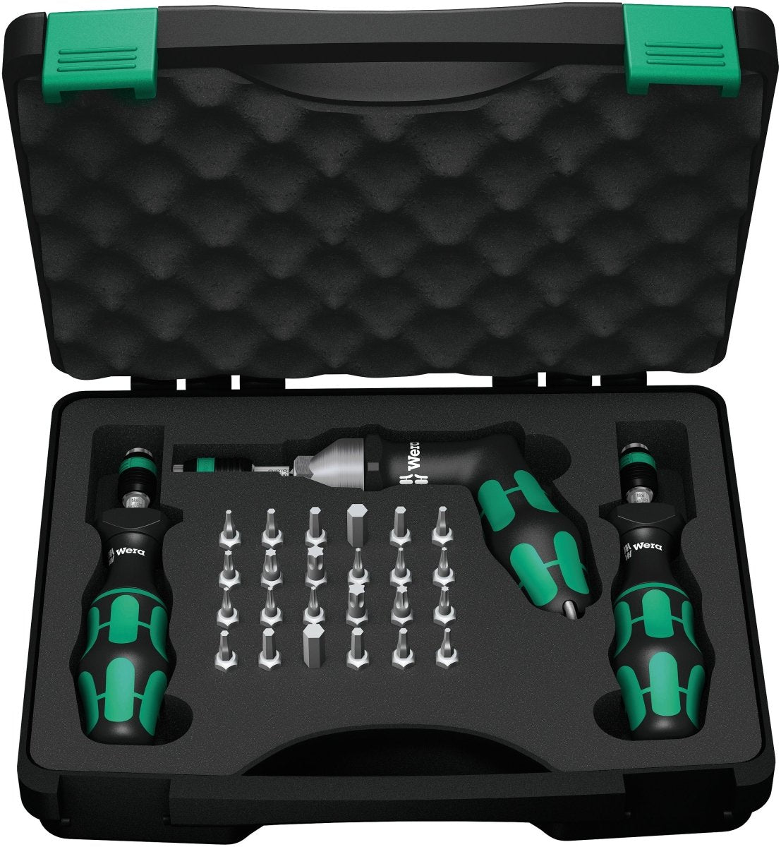 Wera 7440/41/42 Kraftform Torque Screwdriver Set 0.3-6.0 Nm Metric 05074739001