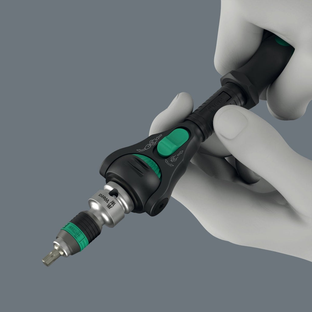 Wera 8000 C Black Edition Zyklop Speed Ratchet Wrench 1/2" Drive 05135882001