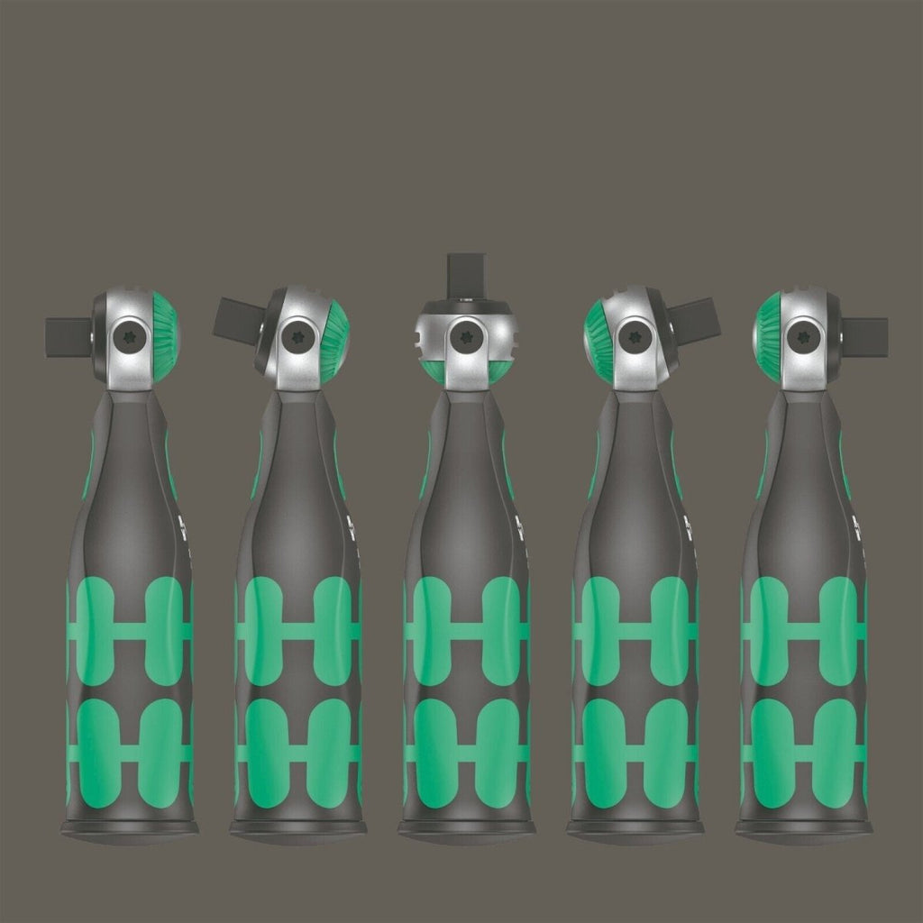 Wera 8009 Zyklop Pocket Set 2 Socket Wrench Set 3/8" Drive Metric 05004281001