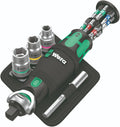 Wera 8009 Zyklop Pocket Set 2 Socket Wrench Set 3/8" Drive Metric 05004281001
