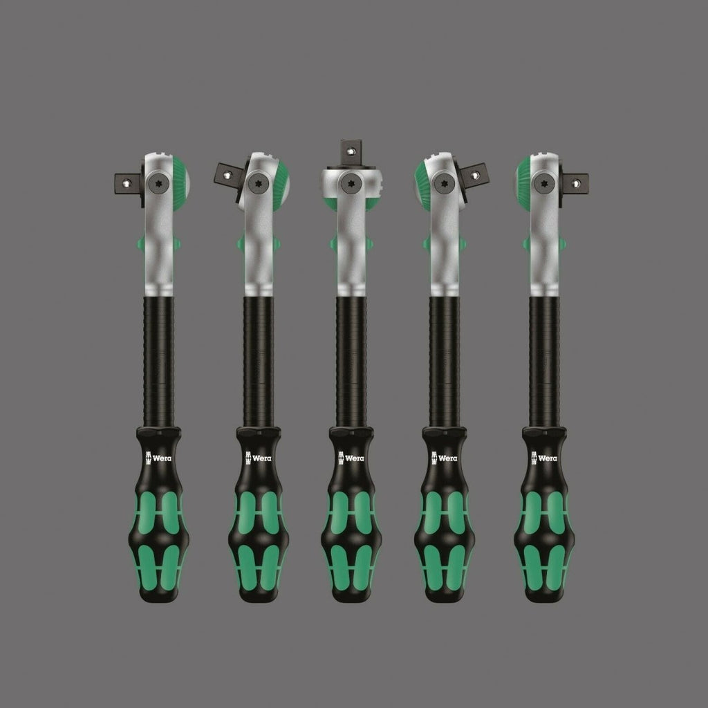 Wera 8100 SA/SC 2 Zyklop Socket Wrench Set 1/4" 1/2" Drive Metric 05160785001