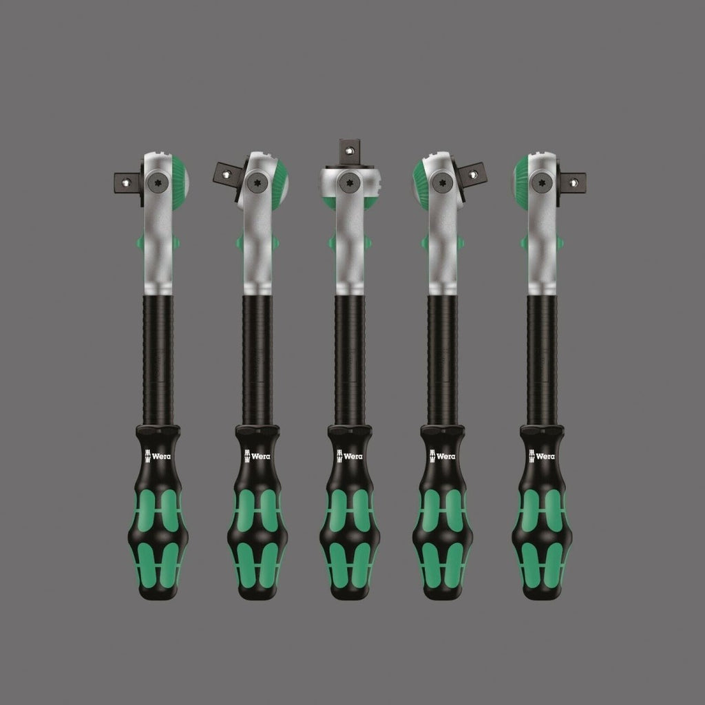 Wera 8100 SC 4 Zyklop Socket Wrench Set 1/2" Drive SAE 05003647001
