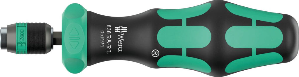 Wera 838 RA-R L Ratcheting Bit Holding Screwdriver 05051494001