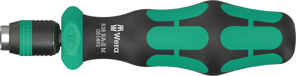 Wera 838 RA-R M Bitholding Ratcheting Screwdriver 1/4" 05051493001