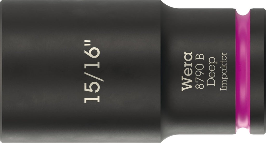 Wera 8790 B Impaktor Deep Socket 3/8" SAE