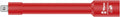 Wera 8794 LB VDE Zyklop Insulated Socket Wrench Extension 3/8" Drive 05004965001