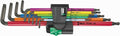 Wera 967/9 TX XL Multicolor TORX® L-Key Set 05024480001