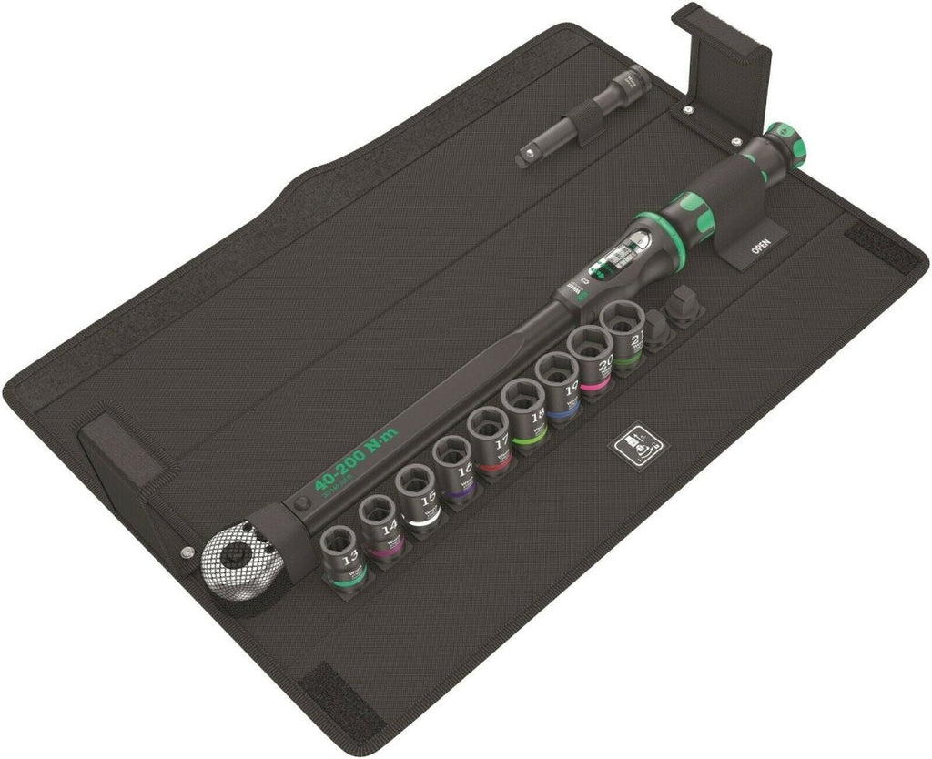 Wera C3 Click-Torque Wrench Set 2 For Cement Screws 1/2" Drive 05075681001