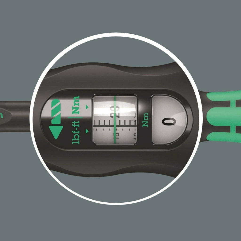 Wera C3 Click-Torque Wrench Set 2 For Cement Screws 1/2" Drive 05075681001