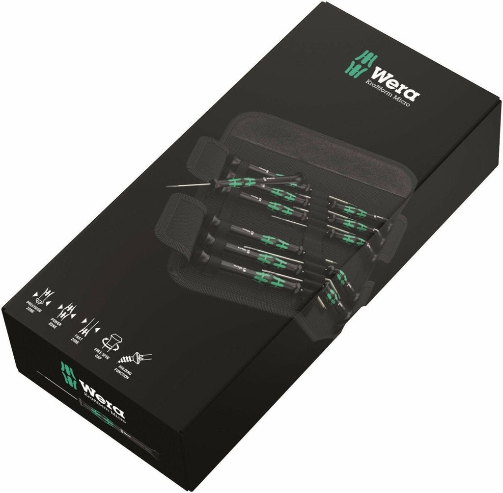 Wera Kraftform Micro 12 SB 1 Precision Screwdriver Set 05073675001