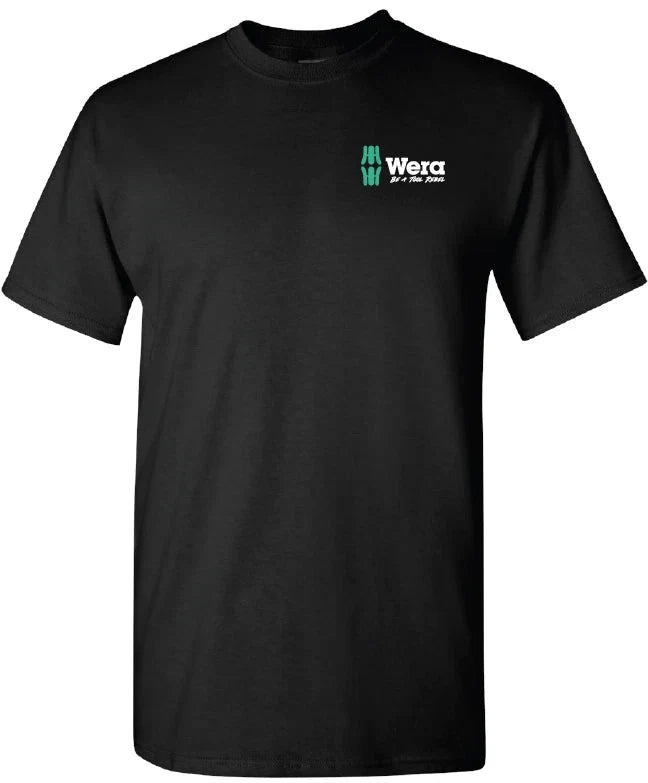 Wera Tools Tool Rebel Short Sleeve T-Shirt – Black (WERATRSHIRT)