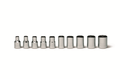 Wright Tool 6 Point Socket Set 10 Piece 1/4" Drive SAE 200