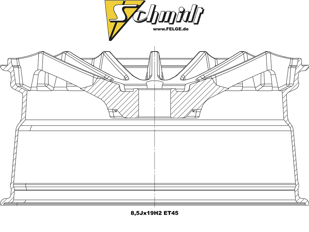 Schmidt CC Zero Lip Wheel by Schmidt Felgen