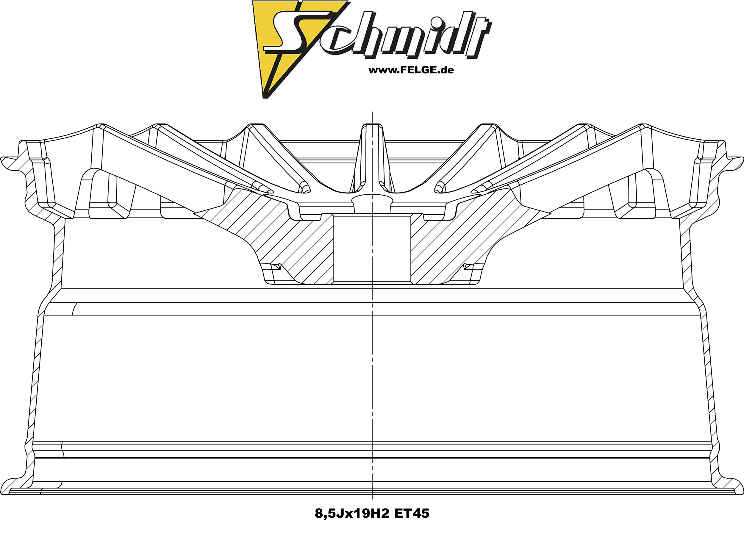 Schmidt CC Zero Lip Wheel by Schmidt Felgen