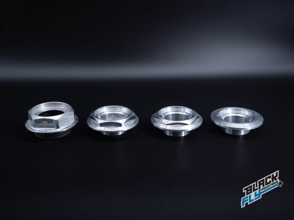 Black Fly Industries BBS 1/2 Height caps - Small Thread