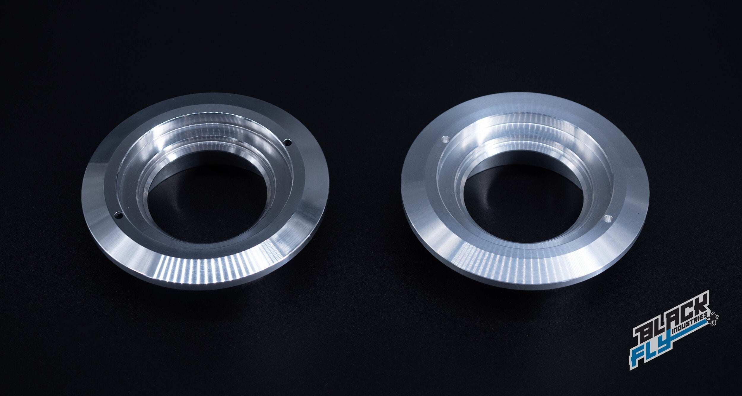 Black Fly Industries BBS Flat Caps with wrench - Small Thread