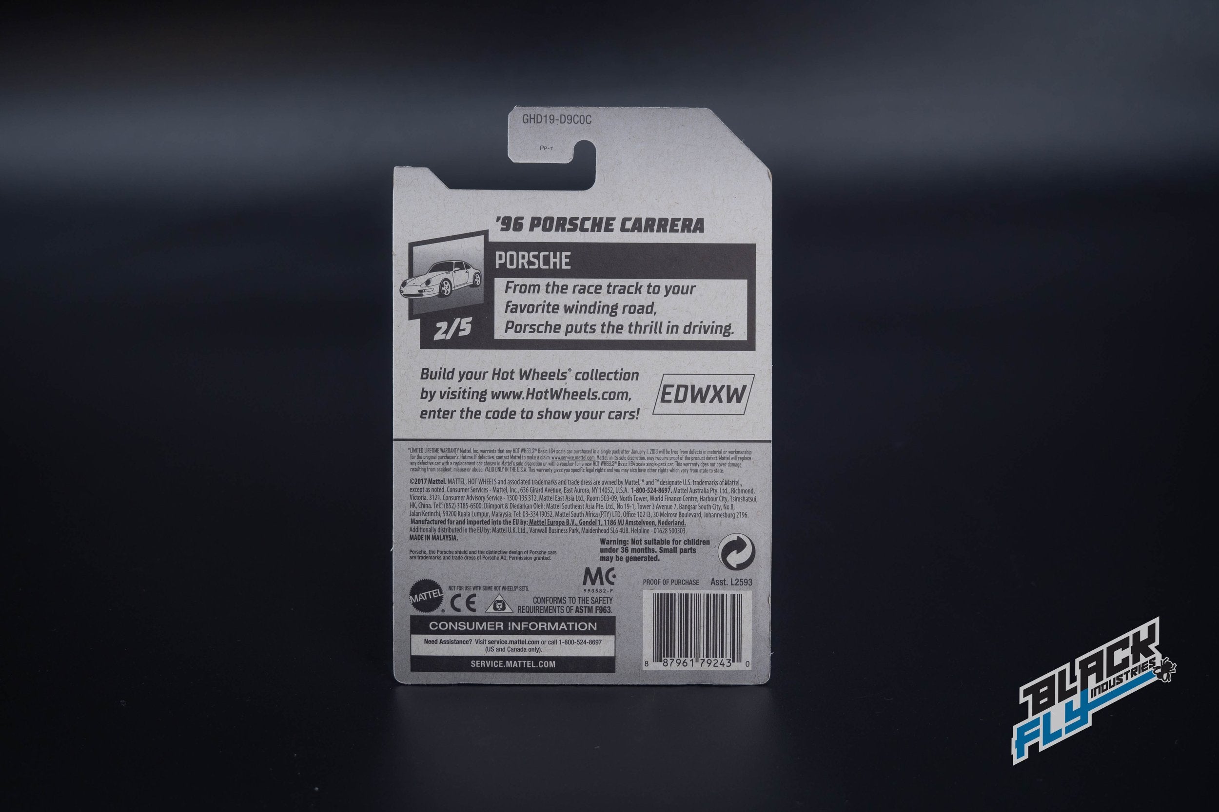 Hot Wheels - 1996 Porsche Carrera