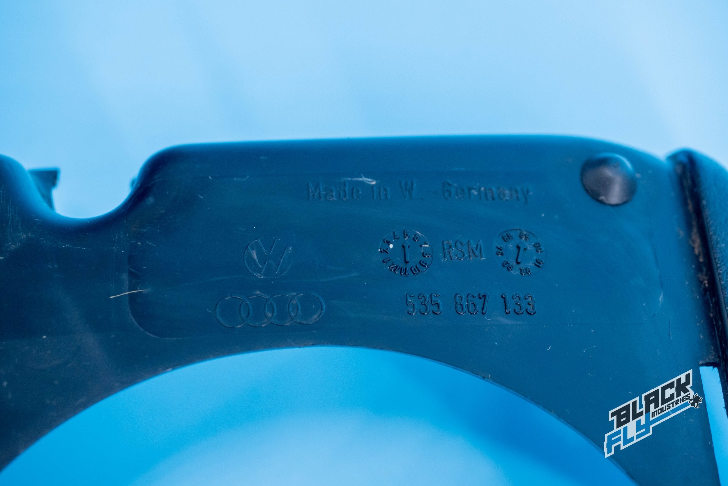 VW Corrado Door Pocket- Right - Early Type black - 535867133