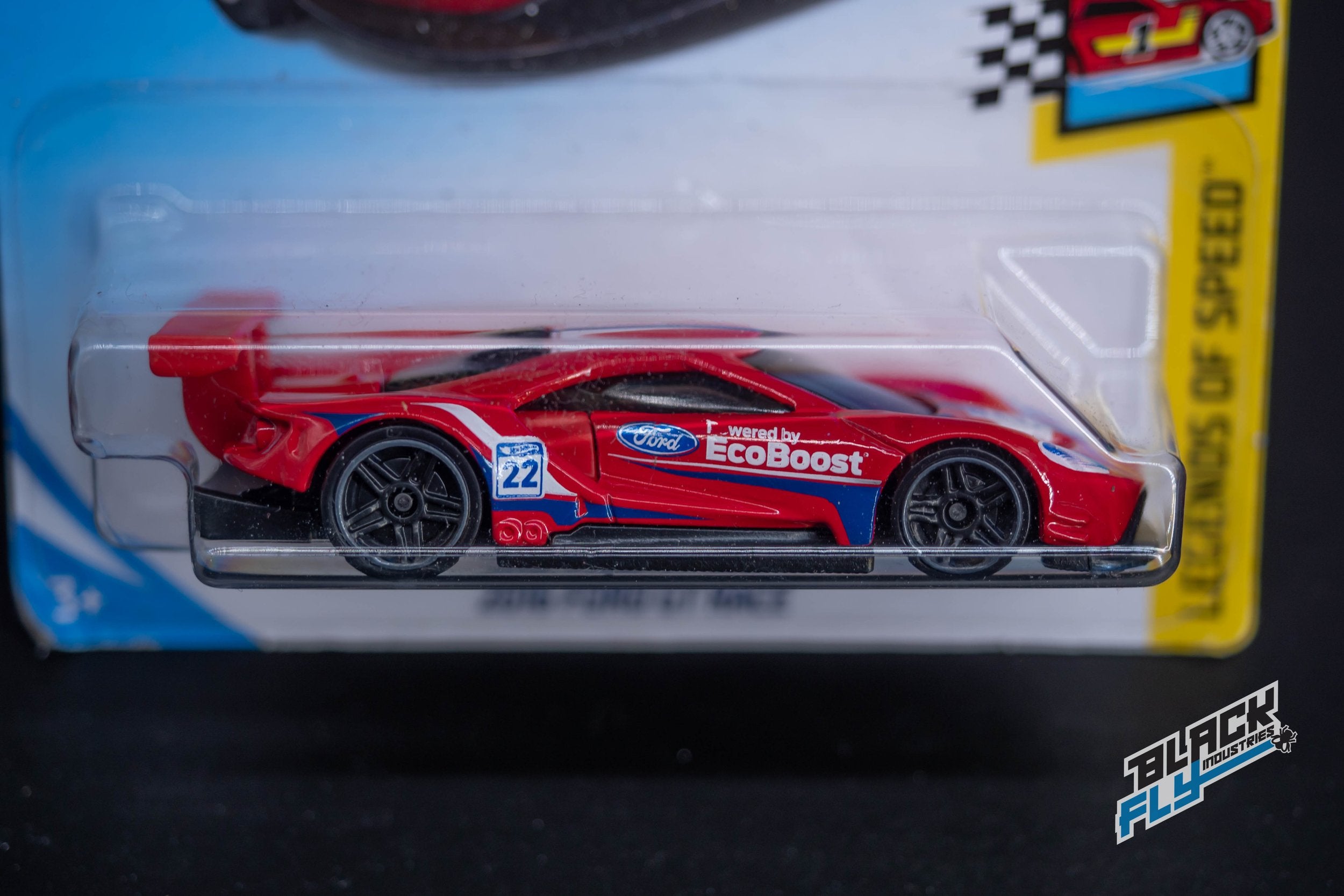 Hot Wheels - 2016 Ford GT Race – Black Fly Industries