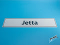 VW Showroom Style Jetta Number Plate