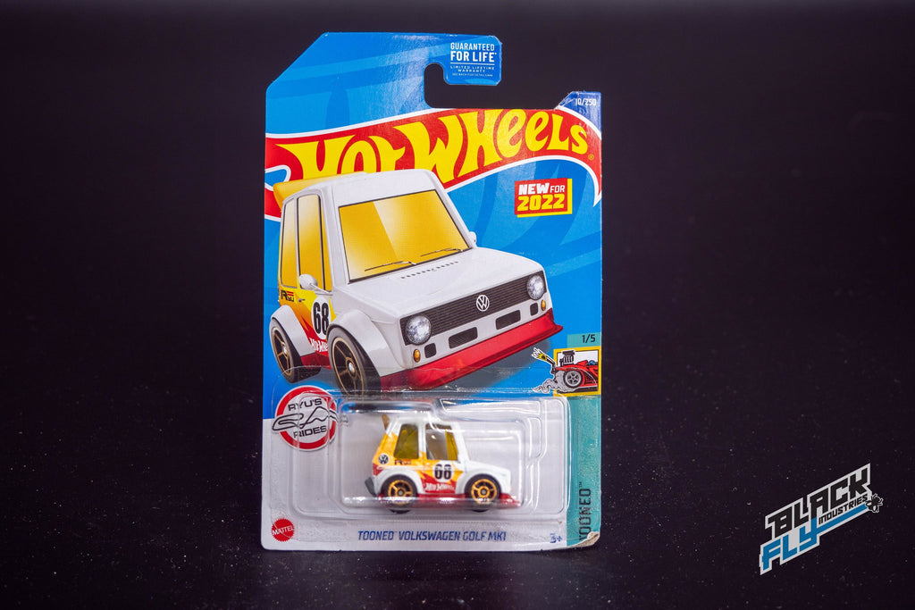 Hot Wheels - Tooned Volkswagen MK1 - white by Hot Wheels